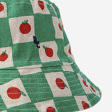 BUCKET HAT IN TOMATO COTTON