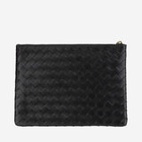 MEDIUM FLAT WOVEN POUCH