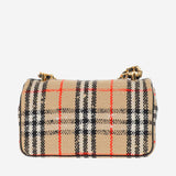 SMALL LOLA BOUCLÈ BAG WITH VINTAGE CHECK MOTIF