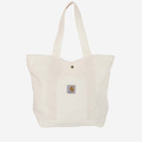 BORSA TOTE IN CANVAS CON LOGO