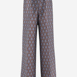 JACQUARD TROUSERS WITH DARTS