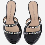 MULES LILITH IN PELLE CON STRASS