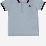 POLO IN COTONE STRETCH CON LOGO