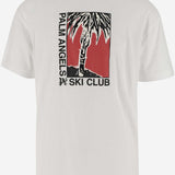 COTTON T-SHIRT WITH GRAPHIC PRINT AND LOGO
