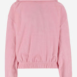 COTTON SWEATSHIRT WITH EMBOSSED PATOU SIGNATURE