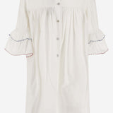 COTTON DRESS WITH EMBROIDERY