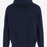 COTTON BLEND SWEATSHIRT WITH LOGO