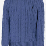 MAGLIONE IN COTONE CON LOGO