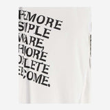 COTTON TOP WITH SLOGAN PRINT