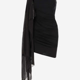 MINI DRESS WITH STOLE