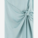 LONG SATIN DRESS