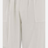 STRETCH SILK PANTS